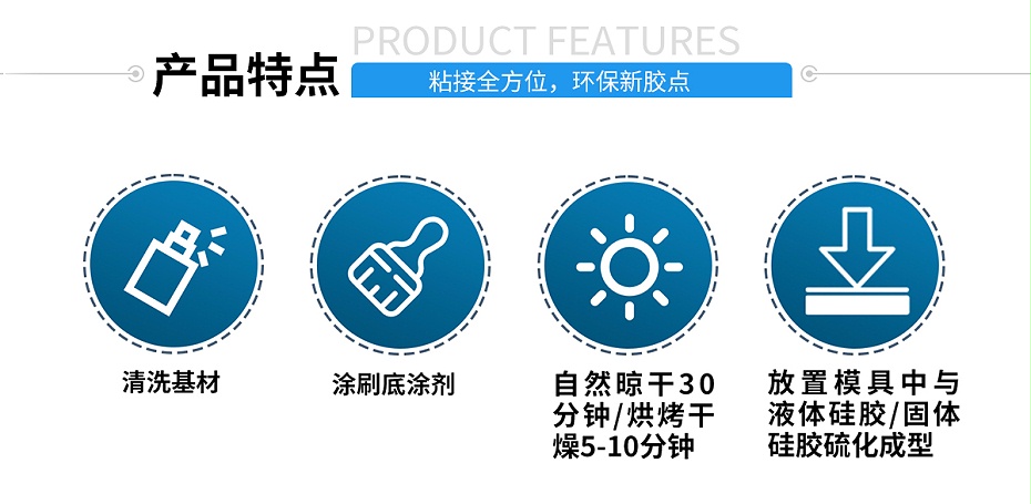 硅胶包不锈钢热硫化胶水